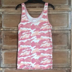 Pink Camo tank top